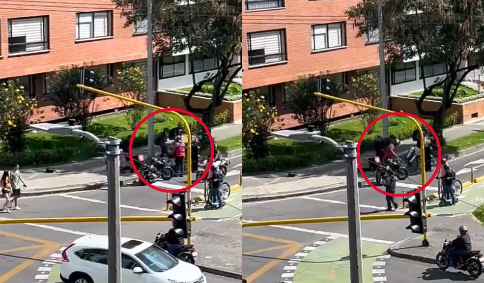 EN VIDEO: Ladrón recibe fuerte golpiza al intentar hurtar una bicicleta en Usaquén 10 EN VIDEO: Ladrón recibe fuerte golpiza al intentar hurtar una bicicleta en Usaquén #ASÍ PASÓ Según los residentes, los robos son frecuentes en la localidad de Usaquén. Sin embargo, esta vez, gracias a la intervención de la comunidad, se evitó que un ladrón hurtara una costosa bicicleta.