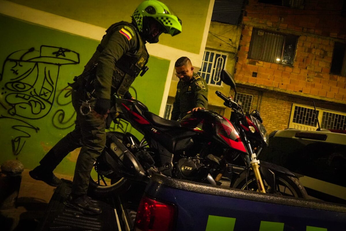 Gran operativo contra la delincuencia en Kennedy El operativo se realizó en los sectores de María Paz y Bellavista, en Kennedy.