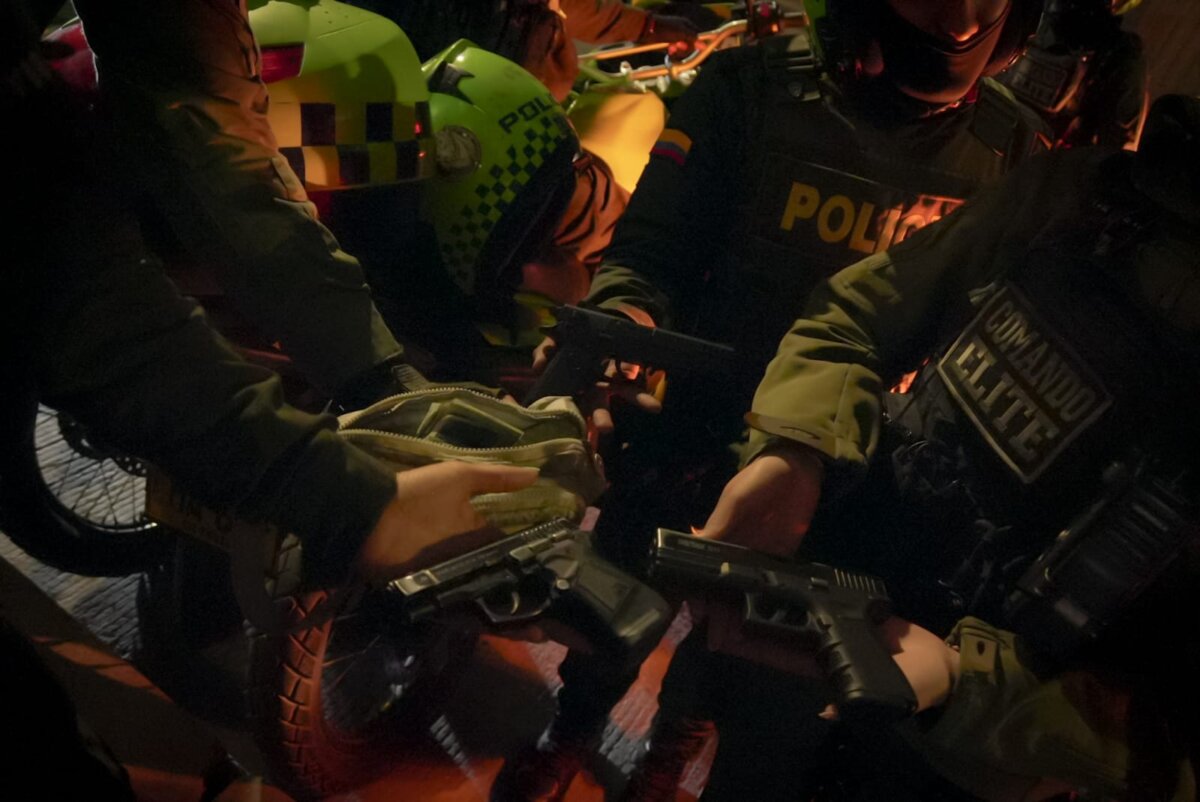 Gran operativo contra la delincuencia en Kennedy El operativo se realizó en los sectores de María Paz y Bellavista, en Kennedy.