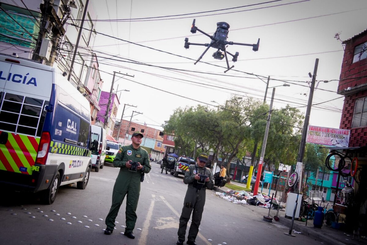 Gran operativo contra la delincuencia en Kennedy El operativo se realizó en los sectores de María Paz y Bellavista, en Kennedy.