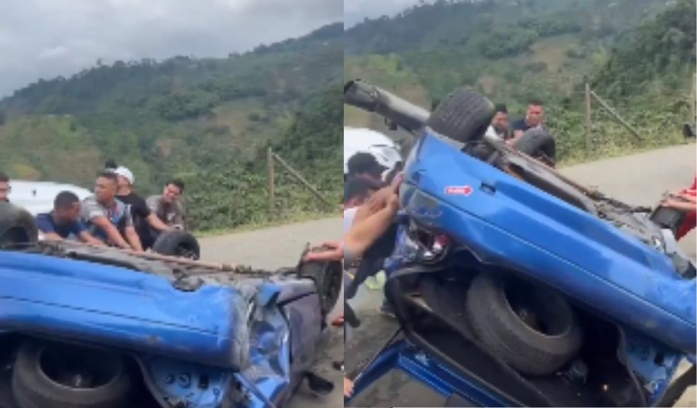 Accidente en competencia de carros deja un muerto y 10 heridos En medio de la competencia un conductor perdió el control del vehículo.