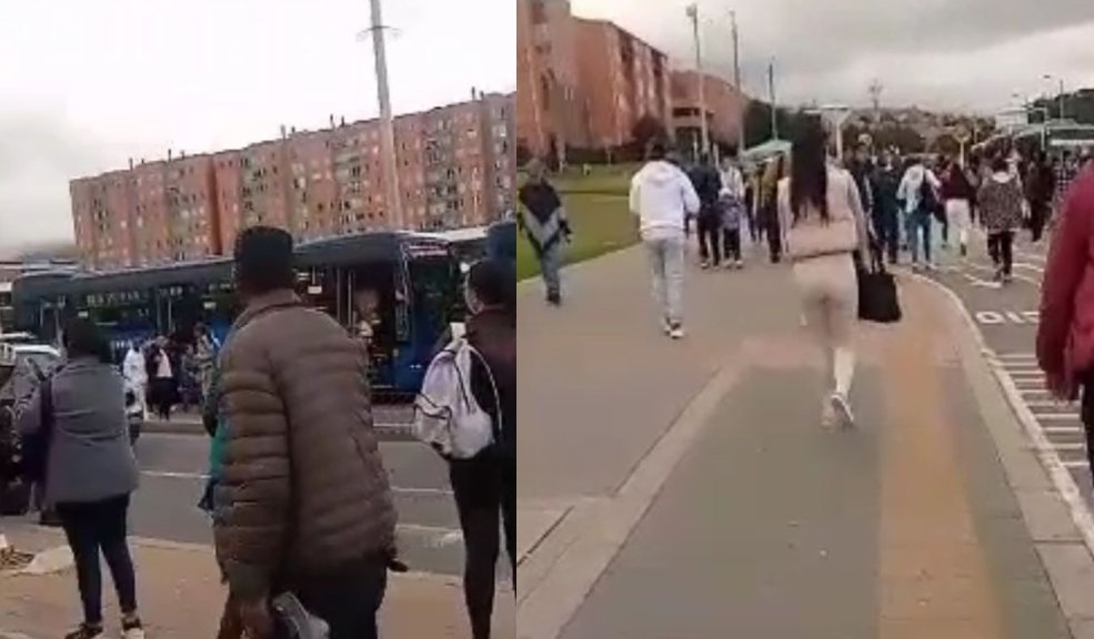Por accidente de tránsito se encuentra cerrada la estación Molinos TransMilenio informó que a esta hora se encuentra cerrada la estación Molinos.