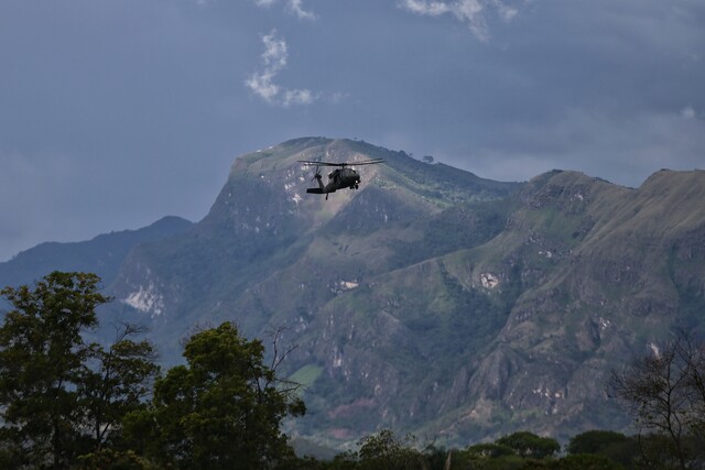 ¡Atención! Confirman que helicóptero de la Policía se accidentó y no hay sobrevivientes En el helicóptero viajaban cuatro personas.