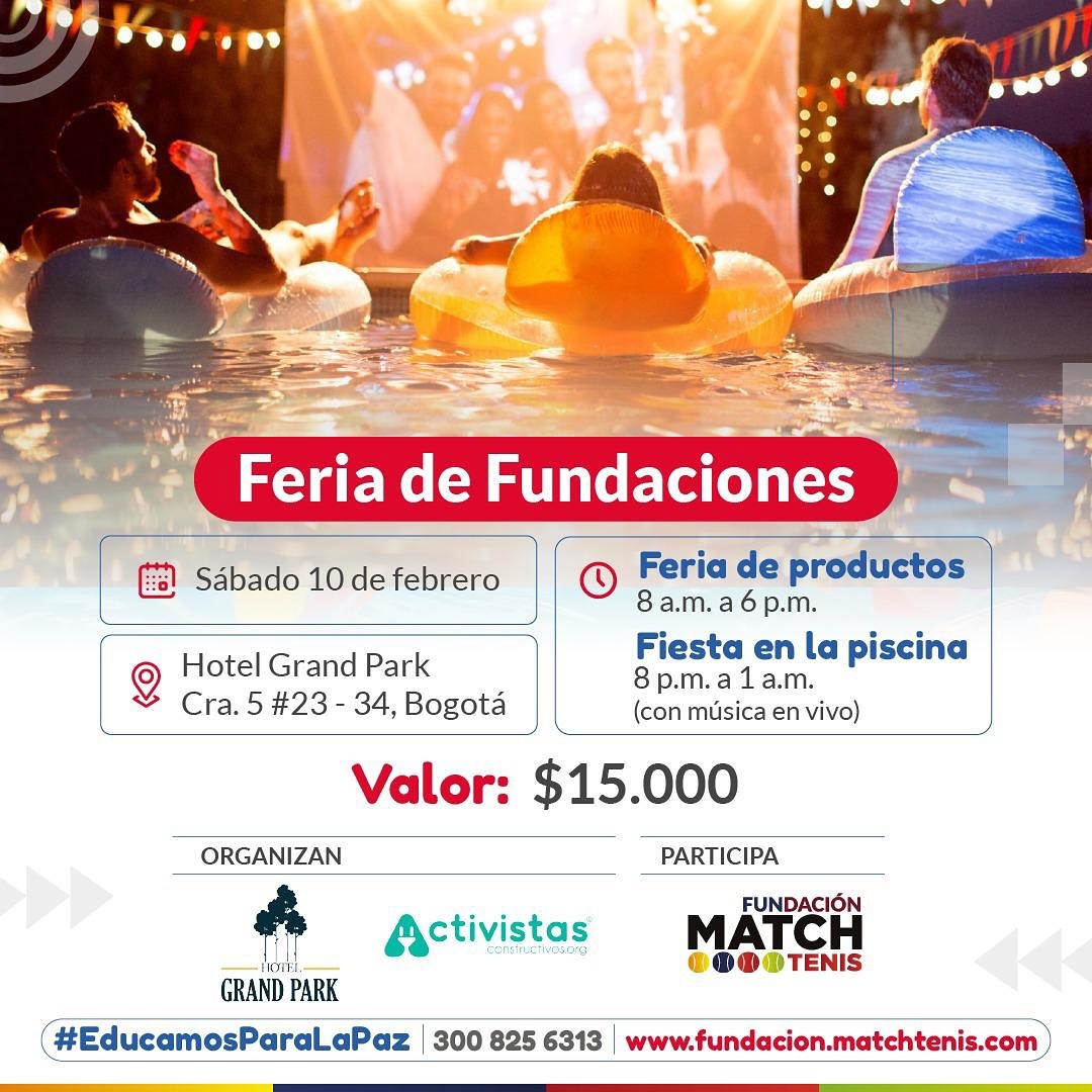 ¡Prográmese! El Hotel Grand Park prepara un festival para emprendedores y fundaciones 1 ¡Prográmese! El Hotel Grand Park prepara un festival para emprendedores y fundaciones Este sábado 10 de febrero, el Hotel Grand Park abrirá sus puertas para apoyar a más de 20 fundaciones y emprendedores locales. Le contamos cómo puede participar.