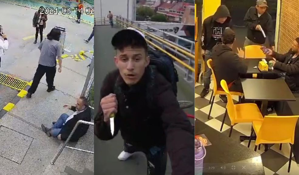 Atracadores descontrolados en Bogotá Los tres hurtos que fueron captados en cámaras el jueves han puesto en evidencia la fuerte problemática de seguridad que está atravesando Bogotá en diferentes localidades.