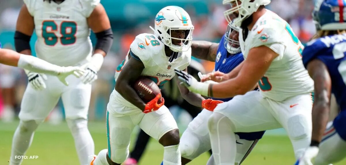 NFL en Colombia: Miami Dolphins expande su mercado en el país Por primera vez un equipo de la célebre liga de fútbol americano (NFL) elige a Colombia para expandir su mercado y promocionar el deporte. ¿Tendremos a futuro un partido en nuestra nación? Le contamos.