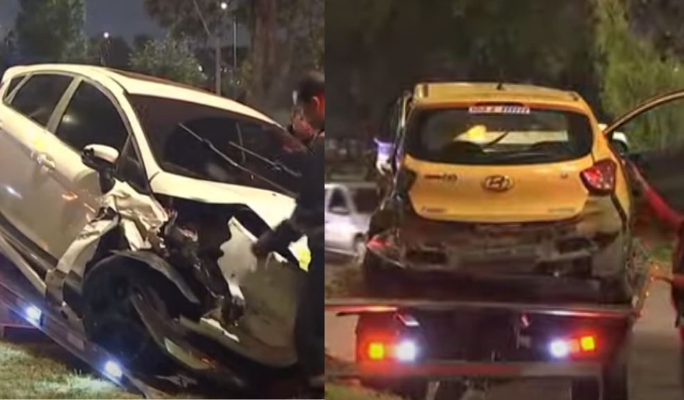 Aparatoso siniestro dejó 4 personas heridas en la Calle 26 8 Aparatoso siniestro dejó 4 personas heridas en la Calle 26 Un múltiple accidente en la Calle 26 con Carrera 68 dejó a 4 personas lesionadas.