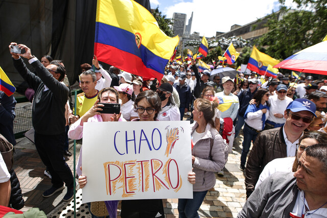 Estos son los puntos de concentración para las marchas de hoy En Bogotá la marcha iniciará a las 10 de la mañana en el Parque Nacional.