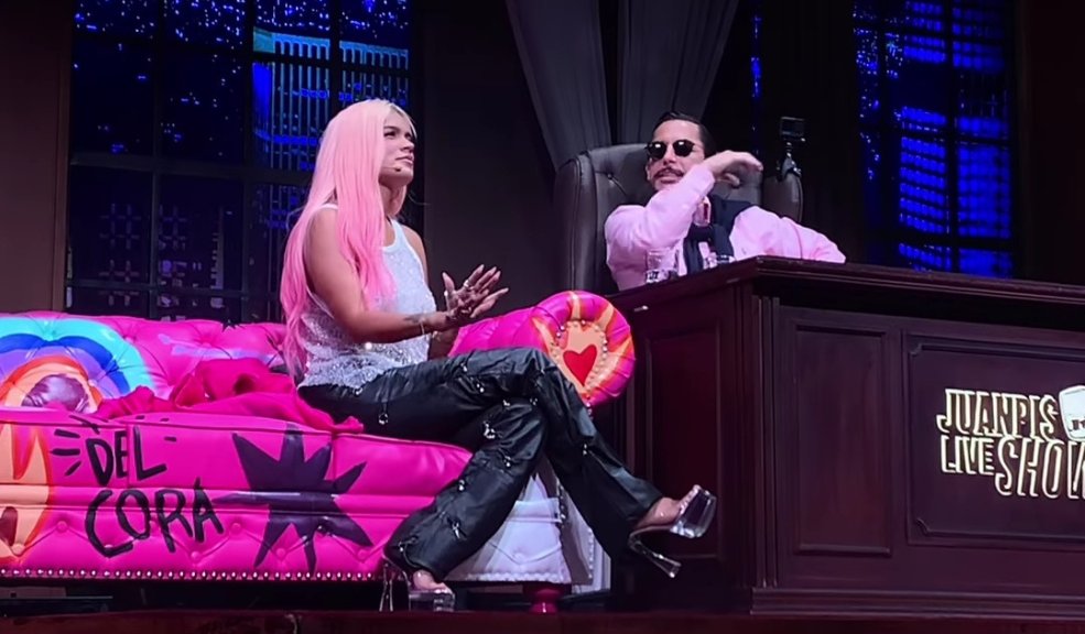 El concierto privado que Karol G dio en 'The Juanpis Live Show' Juanpis González sorprendió a sus fans al invitar a Karol G a "El show más importante de la historia de Juanpis", justo horas antes de que la artista antioqueña diera su primer concierto en Bogotá.