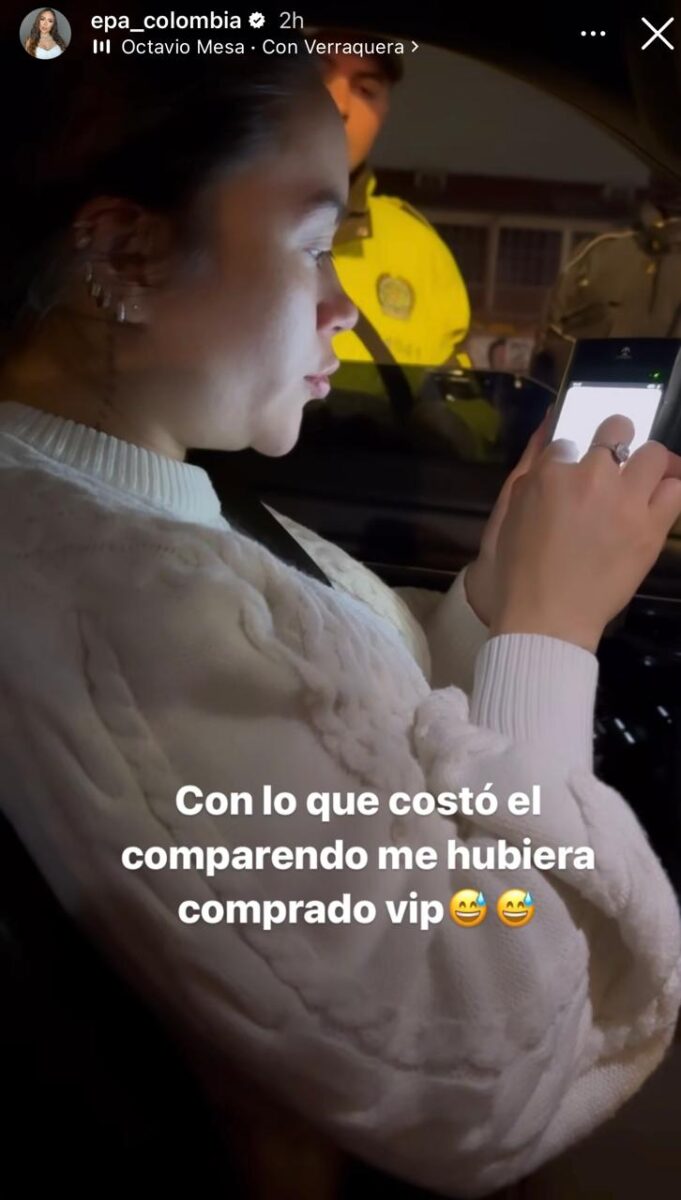 'Epa Colombia' se ganó comparendo cuando escuchaba a Karol G a las afueras de El Campín 2 'Epa Colombia' se ganó comparendo cuando escuchaba a Karol G a las afueras de El Campín 'Epa Colombia' no asistió al concierto debido a su avanzado estado de embarazo.