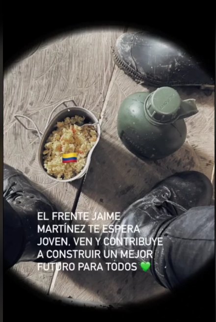 Denuncian que las disidencias Farc estarían reclutando por medio de TikTok 1 Denuncian que las disidencias Farc estarían reclutando por medio de TikTok Recientemente, se conocieron varios videos publicados en TikTok en los que integrantes del Estado Mayor Central invitan a los jóvenes a armarse y unirse a su guerrilla.
