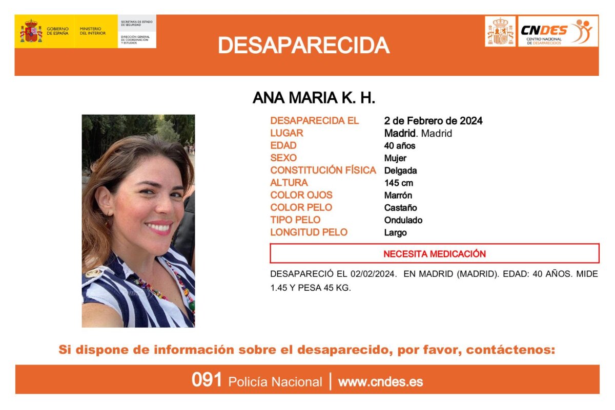 Arrestan al esposo de colombiana desaparecida en España: sería el principal sospechoso Ana María Henao, de nacionalidad colombiana, se encuentra desaparecida desde febrero de este año en España. El FBI logró arrestar a su pareja sentimental en Miami, pues tendría las pruebas suficientes para incriminarlo.