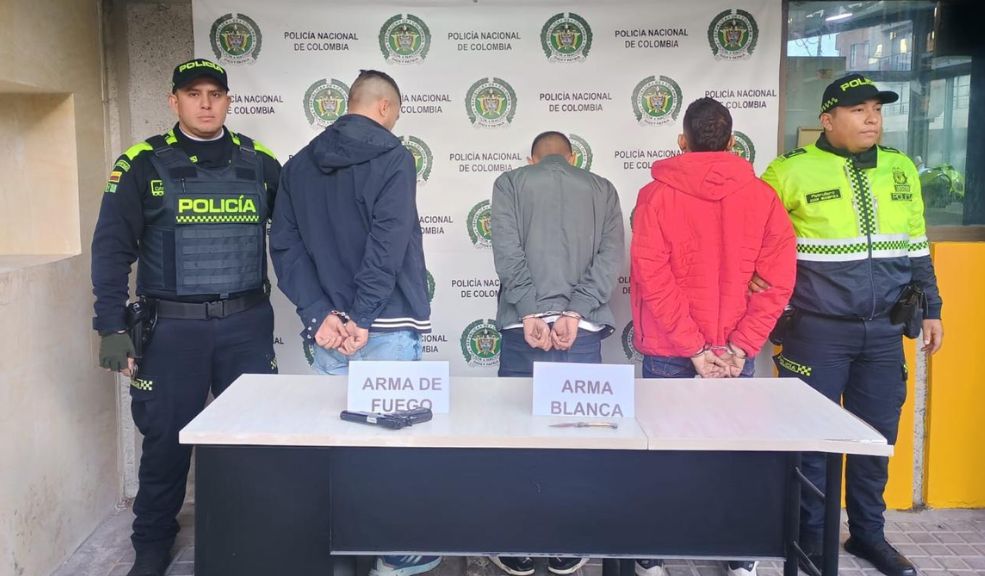 Capturan a sujetos que apuñalaron a gringo por robarlo en Usaquén Los tres sujetos fueron capturados por hurto y lesiones personales.