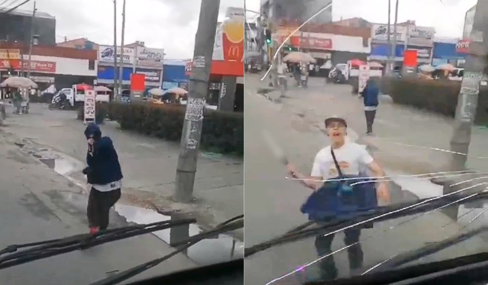 EN VIDEO: Atacan bus del Sitp en la Primero de Mayo En video quedó registrada la violenta agresión que se presentó contra un bus del Sitp.