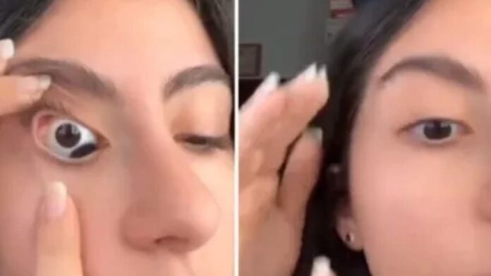 Impactante: mujer muestra en video sus “tres ojos” y causa furor en redes El enigma del tercer ojo: un video viral despierta debate sobre una supuesta anomalía genética o una conexión espiritual inusual.