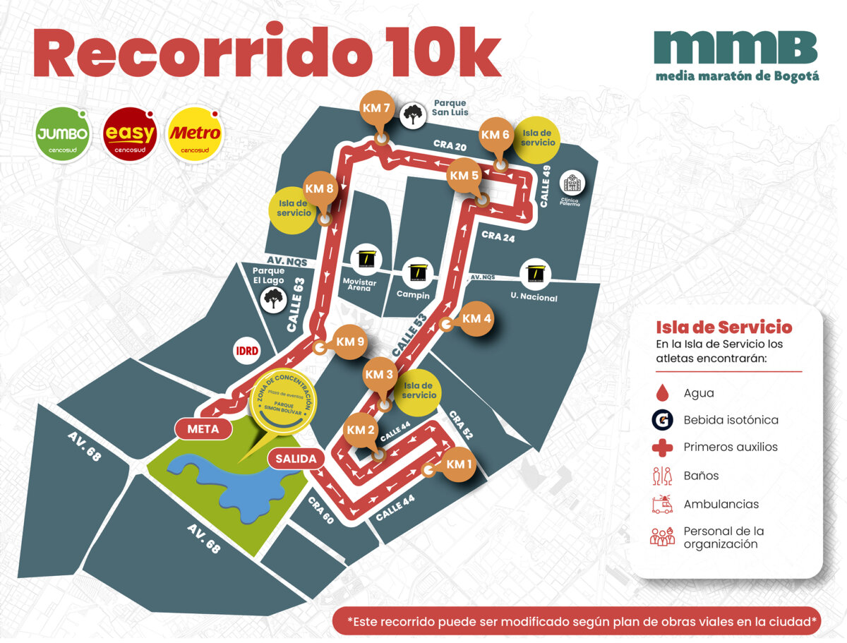 Todo listo para la Media Maratón de Bogotá: estas serán las novedades 1 Todo listo para la Media Maratón de Bogotá: estas serán las novedades La Media Maratón de Bogotá hizo su lanzamiento para la edición que se realizará el próximo 28 de julio. Le contamos las noveades que tendrá.