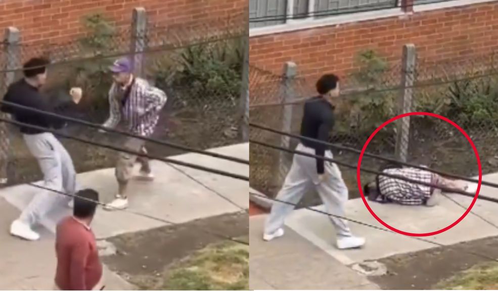 EN VIDEO: Joven enfrentó a presunto ladrón y lo dejó noqueado en un andén En la grabación que se ha viralizado en redes, usuarios señalan que el joven se estaba defendiendo de un presunto ladrón.