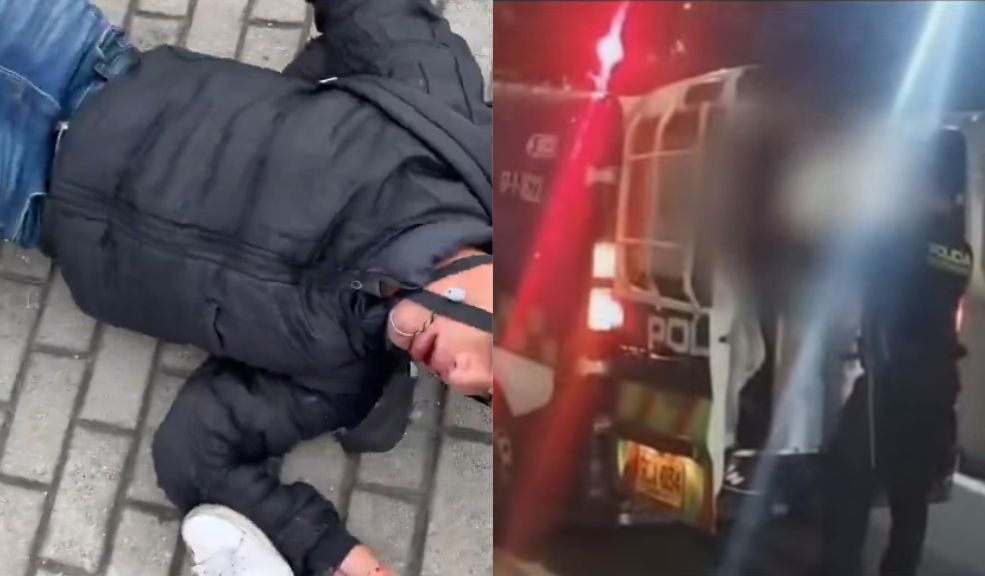 Comunidad linchó a presunto ladrón en Salitre: sujeto pretendía robar un celular Después de la golpiza, el presunto ladrón fue entregado a las autoridades.