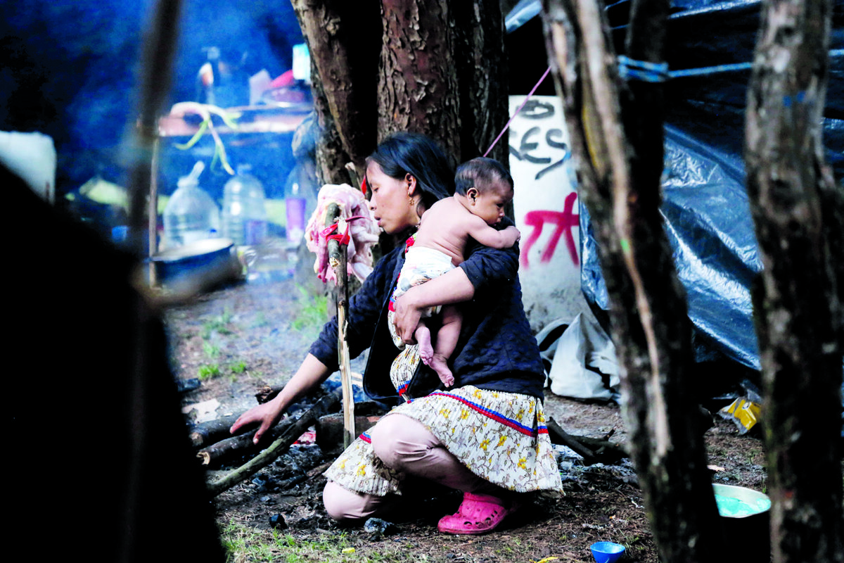 El drama de los indígenas en el Parque Nacional 1 El drama de los indígenas en el Parque Nacional La muerte de una menor indígena de 3 meses de edad en el parque Nacional este fin de semana, volvió a encender las alarmas sobre la grave problemática que están viviendo las comunidades Emberá Katío y Chamí, asentadas en este lugar.