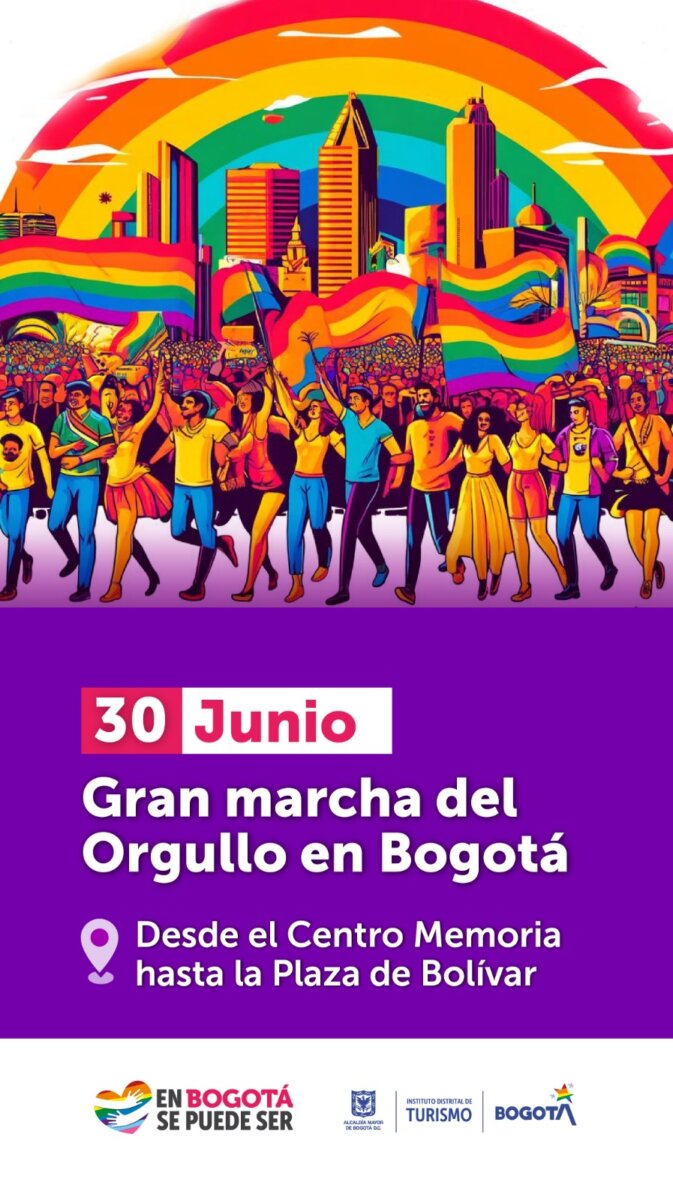 Esta es la programación para celebrar el Pride 2024 en Bogotá 6 Esta es la programación para celebrar el Pride 2024 en Bogotá Bogotá se prepara para el Bogotá Pride Fest 2024: ¡Celebrando la diversidad con orgullo y respeto! Esta es la programación: