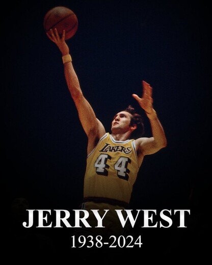 Fallece Jerry West, leyenda de la NBA, a los 86 años 1 Fallece Jerry West, leyenda de la NBA, a los 86 años Jerry West, reconocida leyenda de la NBA, falleció este miércoles a sus 86 años. Esto es lo que se sabe.