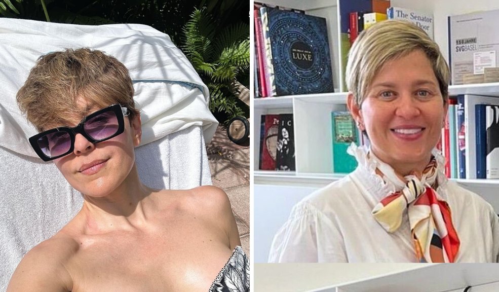 “La cagada”: Carolina Gómez reaccionó a la comparación con la primera dama por su corte 1 “La cagada”: Carolina Gómez reaccionó a la comparación con la primera dama por su corte La actriz y exreina se hizo un cambio de look bastante radical y ahora la comparan con la primera dama de la nación, Verónica Alcocer.