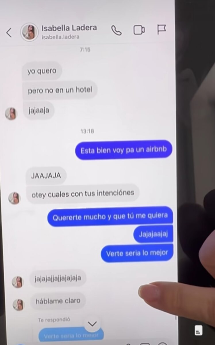 Los explosivos chats que comprometen a Beéle con reconocida influencer La esposa del cantante barranquillero reveló que él le fue infiel. La tercera implicada sería la creadora de contenido Isa Ladera.