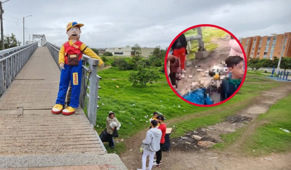 Mujer cayó de un puente quebrado en Bosa El puente peatonal que conecta a los habitantes de los barrios San Bernardino y Getsemaní (en Bosa) por poco cobra la vida de una residente del sur de Bogotá, quien resultó gravemente herida al caer inesperadamente de esta estructura. Armando Calle ya había denunciado el mal estado de la construcción.