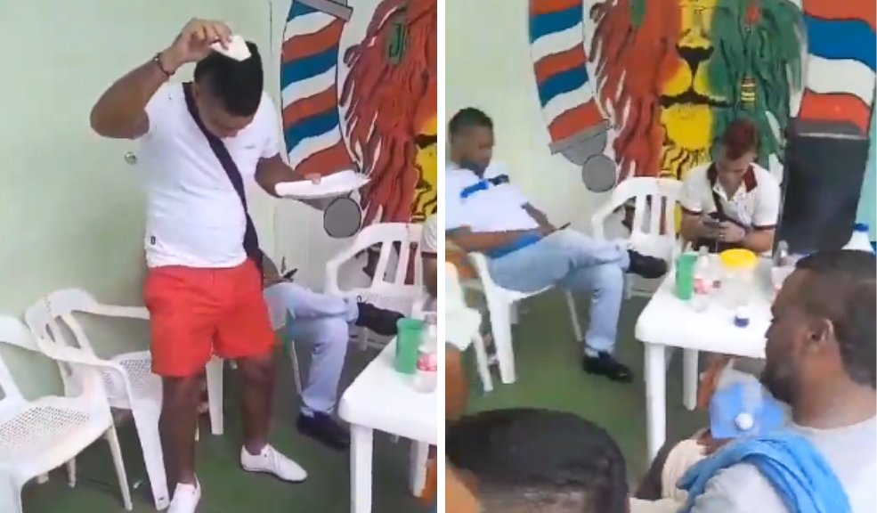 Presos cogieron de ruana la cárcel 'La Tramacúa': armaron fiesta con drogas y licor Un video que circula en redes sociales, dejó en evidencia la fiesta que armaron los presos de la cárcel 'La Tramacúa' de Valledupar: hubo hasta drogas y licor en la "celebración".