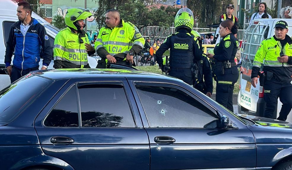 Detalles de balacera en la Autopista Sur: fue un intento de hurto Los dos presuntos ladrones resultaron heridos.
