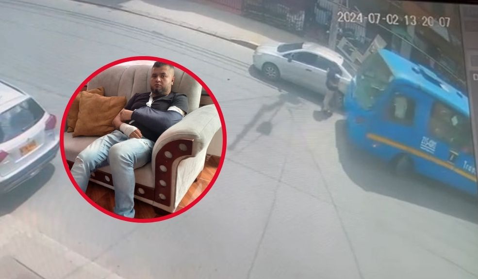 Carlos fue arrollado por un Sitp en El Restrepo, ahora vive una pesadilla El conductor del Sitp alega que no vio a Carlos; sin embargo, él lo desmintió.