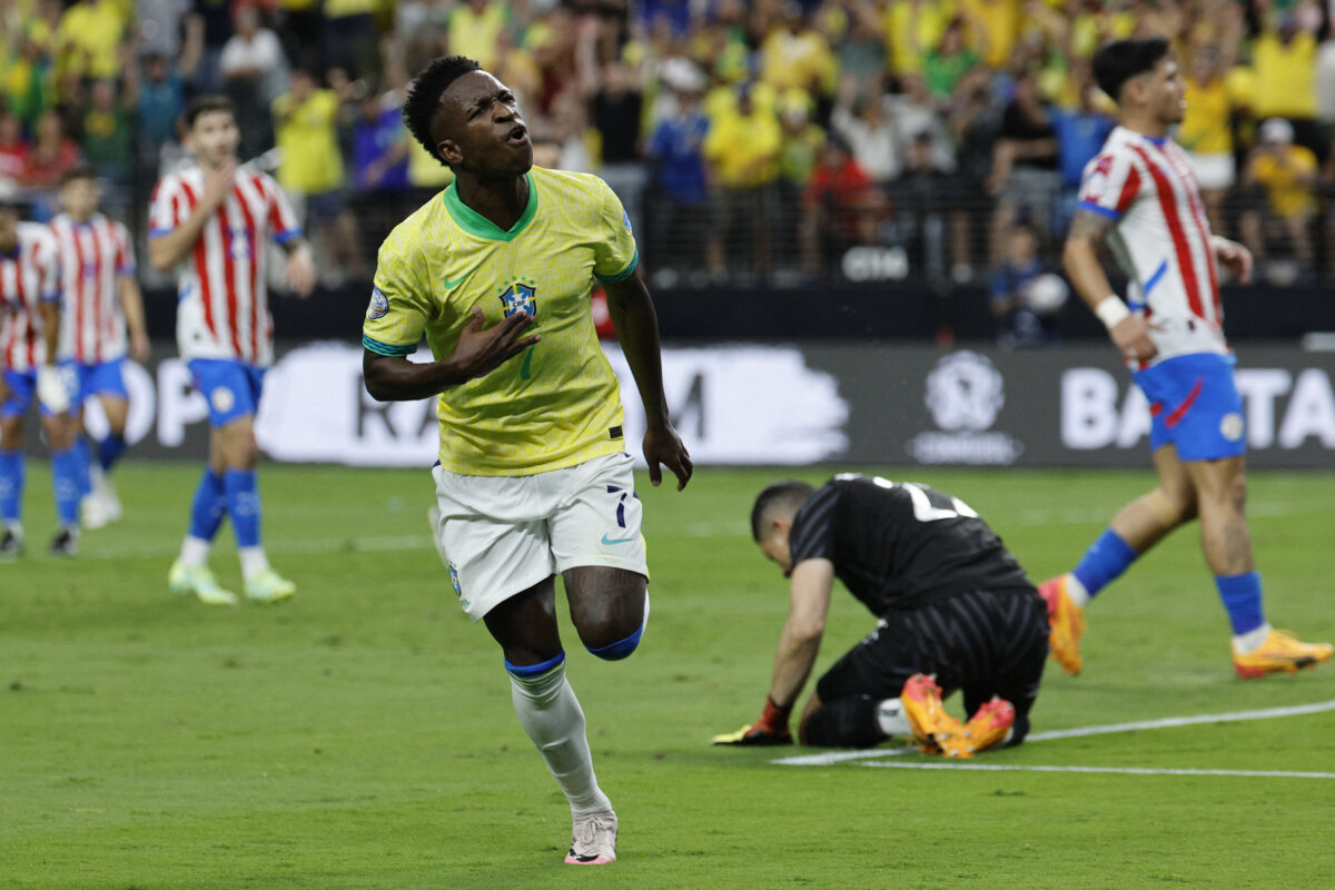 Colombia Vs. Brasil: un partido que estará parejo El enfrentamiento de la Selección de Brasil con Colombia, esta noche (8:00 p. m.), en Santa Clara (Estados Unidos), que cerrará la fase de grupos de la Copa América, estará para alquilar balcón.