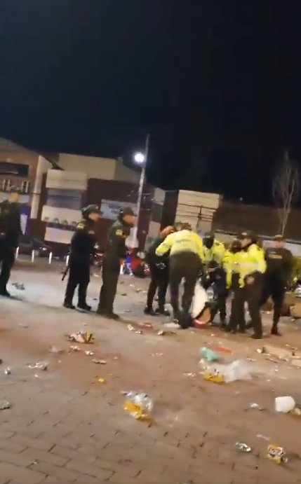 Disturbios en Soacha tras la derrota de la Selección Colombia ante Argentina 1 Disturbios en Soacha tras la derrota de la Selección Colombia ante Argentina Varios efectivos de la Policía de Soacha atendieron la emergencia para controlar la turba. El hecho se presentó luego de la final de la Copa América.