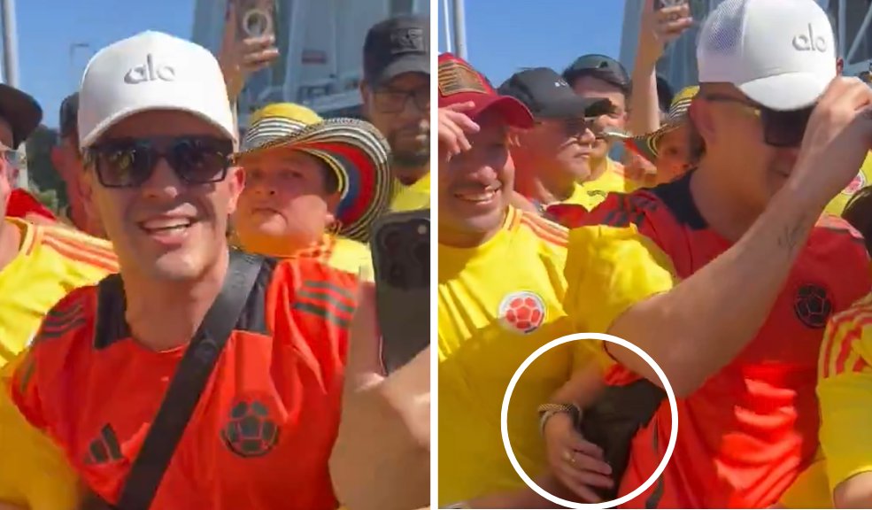 EN VIDEO: Así fue como chalequearon a Luis Alfonso tras partido de la Copa América Una mujer intentó abrir el canguro que Luis Alfonso llevaba puesto. Vea el video aquí.