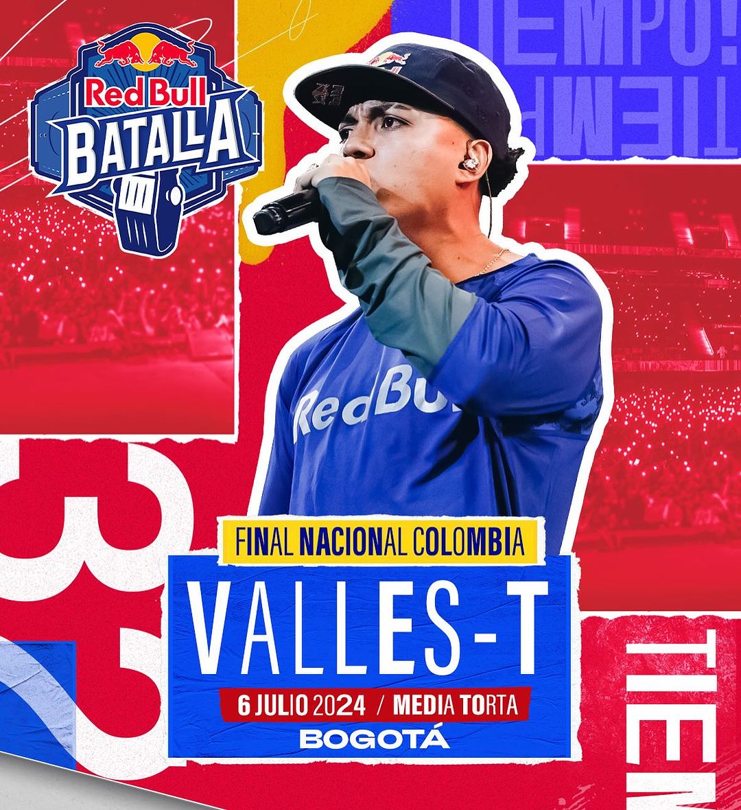 Entrevista con Valles-T: “Este será el último baile en la Red Bull Batalla” 1 Entrevista con Valles-T: “Este será el último baile en la Red Bull Batalla” El bicampeón nacional de la Red Bull Batalla de freestyle, Valles-T, se presentará este sábado en la Media Torta de Bogotá, en una nueva edición de este evento. Hablamos con este caleño, que guarda cariño por Bogotá y regresa al sitio donde empezó su leyenda.