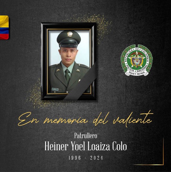 Envían a la cárcel a presuntos responsables de la muerte del patrullero Heiner Loaiza Los acusados no aceptaron los cargos y deberán cumplir medida de aseguramiento en un centro carcelario mientras continúa el proceso judicial.