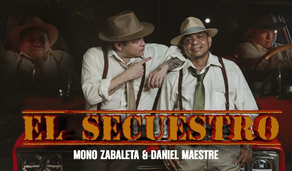 Mono Zabaleta lanza el video oficial de 'El Secuestro' con la participación de 'Mane' Díaz El reconocido artista Mono Zabaleta estrenó el video oficial de su canción 'El Secuestro', presentando varias sorpresas, entre ellas la participación de Luis Manuel Díaz, cariñosamente conocido como 'Mane' Díaz, padre del destacado jugador de la Selección Colombia y del Liverpool de Inglaterra, Luis Díaz.