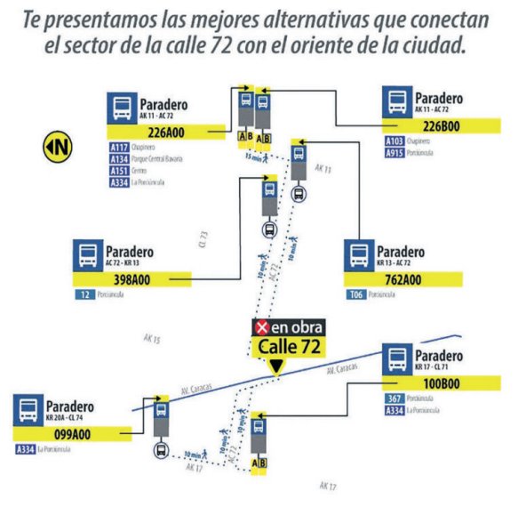 Cierre de la estación Calle 72 2 Cierre de la estación Calle 72 partir del 13 de julio quedará inhabilitada para la construcción de la Primera Línea del Metro Prepárese para el cierre de la estación