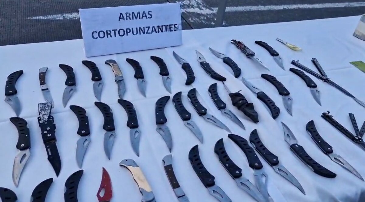 Al menos 700 armas fueron incautadas durante 'Plan Desarme' en TransMilenio 1 Al menos 700 armas fueron incautadas durante 'Plan Desarme' en TransMilenio El 'Plan Desarme', que se ha desarrollado en todo el sistema de transporte TransMilenio, ha permitido incautar cientos de armas y tarjetas que eran usadas para la reventa de pasajes.