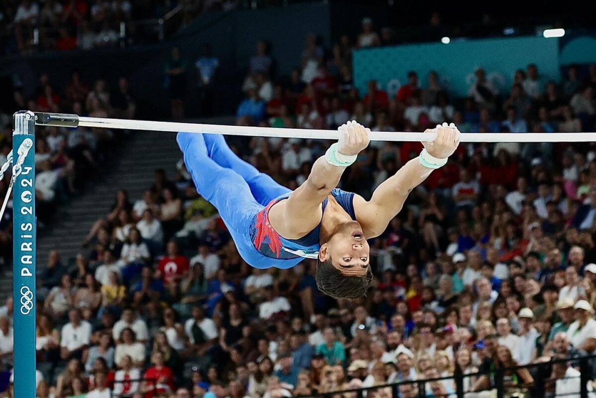 Ángel Barajas se inspiró en Sportacus, de 'LazyTown', para iniciar en la gimnasia 1 Ángel Barajas se inspiró en Sportacus, de 'LazyTown', para iniciar en la gimnasia Desde pequeño imitaba los saltos que veía en el programa infantil.