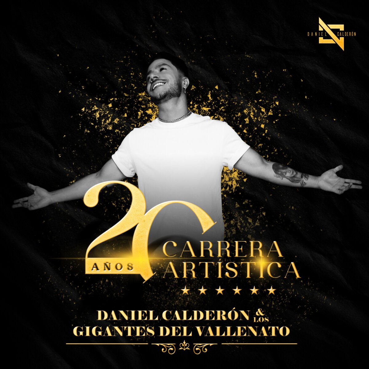 Daniel Calderón celebra 20 años de carrera musical con un nuevo disco tributo 1 Daniel Calderón celebra 20 años de carrera musical con un nuevo disco tributo Daniel Calderón celebra dos décadas de carrera musical con el lanzamiento de su más reciente material discográfico.