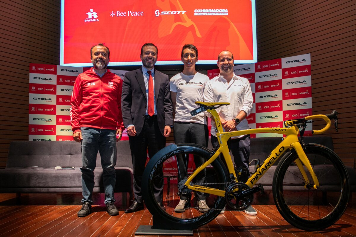 "A Bogotá le hacía falta un Gran Fondo de Ciclismo": Egan Bernal 2 "A Bogotá le hacía falta un Gran Fondo de Ciclismo": Egan Bernal El campeón del Tour de Francia 2019, Egan Bernal, se unió a la Alcaldía de Bogotá para organizar el primer Gran Fondo de Ciclismo de Bogotá, el cual se realizará el 17 de noviembre y pasará por 10 localidades. Hablamos con él.