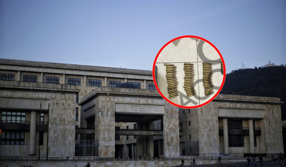 Doble crimen destapa supuesto plan para atentar contra el Palacio de Justicia 1 Doble crimen destapa supuesto plan para atentar contra el Palacio de Justicia En uno de los inmuebles, las autoridades encontraron una maqueta detallada del Palacio de Justicia, ocho kilos de amonal y 68 cartuchos.