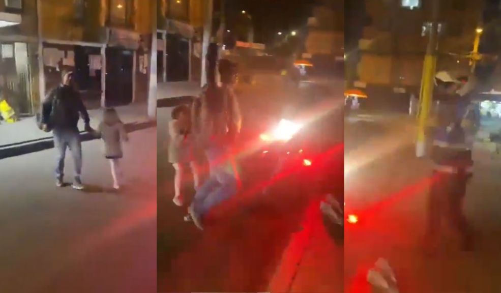 EN VIDEO: Hombre intentó apuñalar a un agente de tránsito frente a su pequeña hija 9 EN VIDEO: Hombre intentó apuñalar a un agente de tránsito frente a su pequeña hija El hombre, quien llevaba a su hija de la mano, intentó apuñalar a un agente de tránsito en el municipio de Soacha.