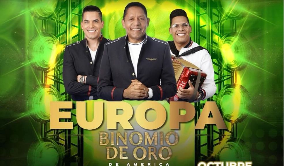 El Binomio de Oro lleva su gira mundial a Europa Tras finalizar la primera parte de la gira en Estados Unidos, donde ofrecieron más de 12 presentaciones, la agrupación vallenata se alista para su recorrido por varias ciudades europeas.