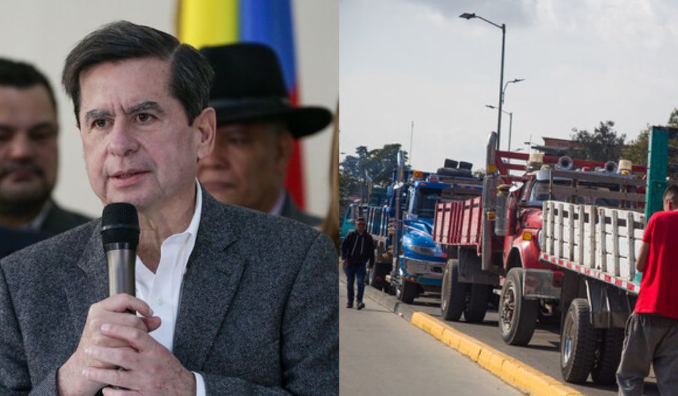 “Hemos llegado hasta el límite”: MinInterior anunció que no harán más propuestas al gremio camionero 6 “Hemos llegado hasta el límite”: MinInterior anunció que no harán más propuestas al gremio camionero El ministro del Interior, Juan Fernando Cristo, anunció este jueves que el Gobierno de Gustavo Petro ha llegado a su límite en las negociaciones con los camioneros, poniendo fin a las propuestas para resolver el paro que ha paralizado diversas regiones del país.