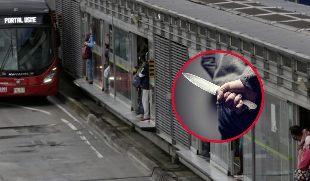 Vigilante mató a un hombre que se coló en TransMilenio y lo amenazó con un arma blanca El hombre murió después de que el vigilante lo agrediera en repetidas ocasiones con un arma blanca, con la cual el ahora occiso lo habría amenazado minutos antes.