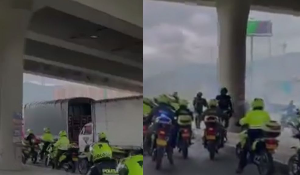 Fuerza Pública interviene para levantar bloqueos en varios puntos de Bogotá En redes sociales circulan videos que muestran la intervención de la Fuerza Pública en diferentes sectores de la ciudad. Los puntos donde ya hace presencia las autoridades son el sector de Molinos, la Avenida Boyacá con calle 65 sur y la Autopista Norte con calle 183.