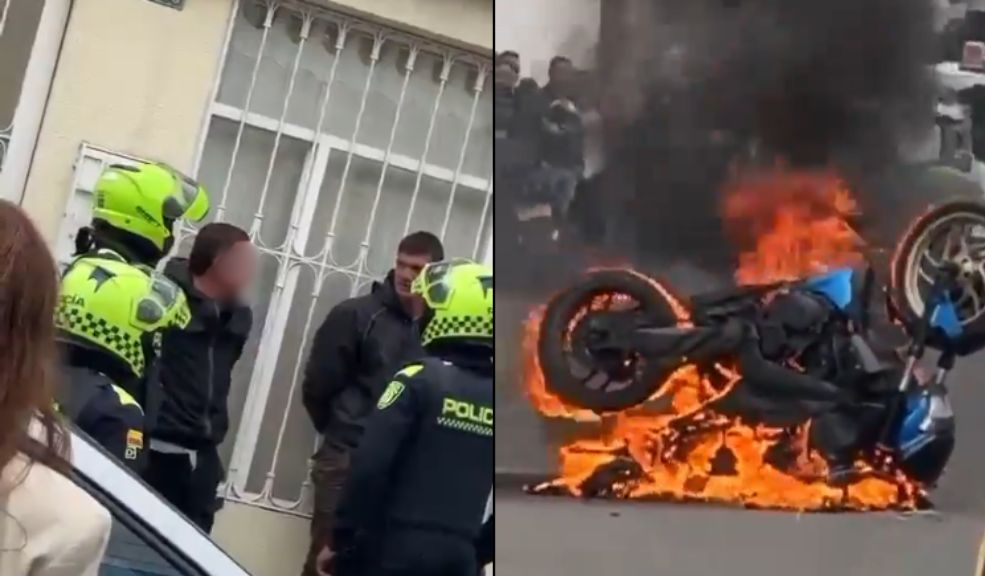 Comunidad linchó a presuntos ladrones en Engativá 5 Comunidad linchó a presuntos ladrones en Engativá Los hechos de inseguridad no paran en la capital. En las últimas horas, dos presuntos ladrones que se movilizaban en una moto fueron detenidos y golpeados por la comunidad en la localidad de Engativá. La fuerte golpiza quedó registrada en un video que ha sido compartido en redes sociales.