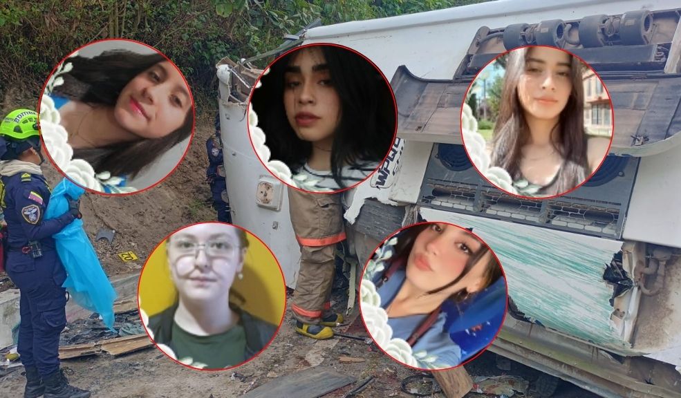 Ellas son las 5 estudiantes que perdieron la vida en accidente de bus en la vía Bogotá- La Mesa Los familiares de los estudiantes de veterinaria de la Corporación Educativa Nacional nunca imaginaron que lo que sería una práctica en el municipio de Bojacá (Cundinamarca), se convertiría en una tragedia que cobró la vida de 5 jóvenes y dejó heridos a 23 más, quienes fueron trasladados al Hospital María Auxiliadora, en el municipio de Mosquera, Cundinamarca.